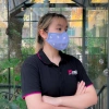 Khẩu Trang Kissy Nữ M Hồng Tim Sợi Hoạt Tính UV Ngăn Bụi PM2.5 50.000 4