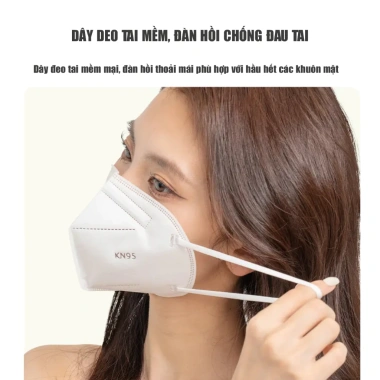 Khẩu Trang KN95 Beesurg Cao Cấp - Chống Bụi, Lọc Bụi Mịn, Giá 12.500 VND 2