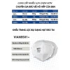 Khẩu trang KN95 dây đeo tai 9.501+ bảo vệ hô hấp, chống bụi mịn, giá chỉ 35.000 VND giảm tới 44.100 VND 5