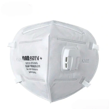 Khẩu trang KN95 dây đeo tai 9.501+ bảo vệ hô hấp, chống bụi mịn, giá chỉ 35.000 VND giảm tới 44.100 VND