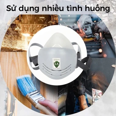 Khẩu trang lọc PM2.5 cho công nhân xây dựng & thợ hàn Chống bụi, hóa chất, thấm nước, giá ưu đãi 28.800₫ 7 Khẩu trang lọc PM2.5 cho công nhân xây dựng & thợ hàn Chống bụi, hóa chất, thấm nước, giá ưu đãi 28.800₫ 7
