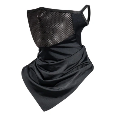 Khẩu Trang Lụa Chống Nắng Unisex Nam Nữ Che Cổ UV Chống Bụi Tái Sử Dụng 5
