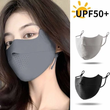 Khẩu Trang Lụa Lạnh Thoáng Khí Chống Nắng, Chống Bụi, Giặt Được, Tái Sử Dụng - Giá 10.120 VNĐ
