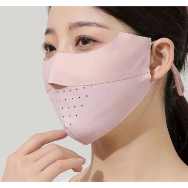 Khẩu Trang Lụa Thoáng Khí Chống Nắng, Giặt Được, Tái Sử Dụng, Giá 29.000đ