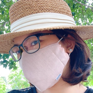Khẩu trang M1 linen Munberry 3 lớp than hoạt tính, kháng khuẩn, UPF50+ chống nắng & nám - giá 45.000đ