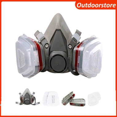 Khẩu trang mặt nạ phòng độc 6.200 chống PM2.5 bụi mịn khói cháy, giá 100.000 VND