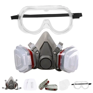 Khẩu trang mặt nạ phòng độc 6.200 chống PM2.5 bụi mịn khói cháy, giá 100.000 VND