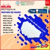 Khẩu Trang MAYAN 3D PM2.5 người lớn màu trắng - Túi 5 cái - Minpharmacy - Giá 23.500₫ 4
