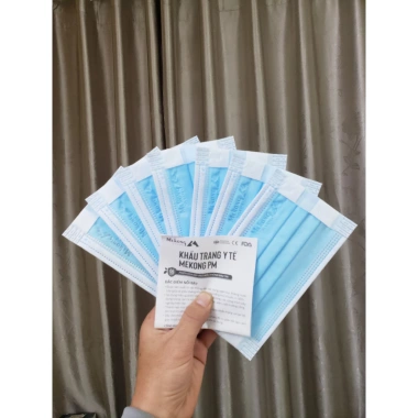 Khẩu Trang Mekong 2 Hộp 100 Chiếc Có Dây Đeo Mềm Không Gây Đau Tai - Chỉ 90.000₫ 7