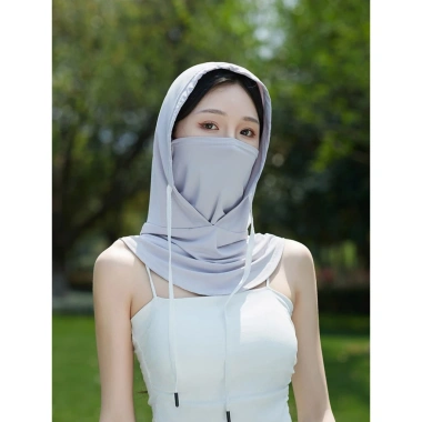 Khẩu Trang + Mũ Dây Rút Chống UV Guard P2.672 – Tiện Lợi, Bảo Vệ Nắng, Giá 57.488₫