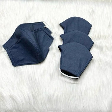 Khẩu trang mũi jean HAT nữ chống nắng, thoáng mát, giảm giá 22% chỉ 17.000₫