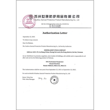 Khẩu trang N95 BENEHAL MS8.225 NIOSH Hoa Kỳ, hộp 20 cái, trắng, chống bụi mịn, kháng khuẩn 190k