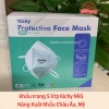 Khẩu trang N95 FFP2 Kichy 5 lớp kháng khuẩn, chống PM2.5, xuất khẩu Âu Mỹ - Hộp 20 3