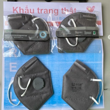 Khẩu trang N95 Powecom 1.866V chính hãng 5 lớp lọc, lọc PM2.5, khử mùi - 25.000₫