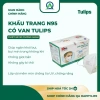 Khẩu trang N95 Tulips van thở công nghệ Nhật Bản ngừa bụi siêu mịn Combo 60 cái 79.000 VND