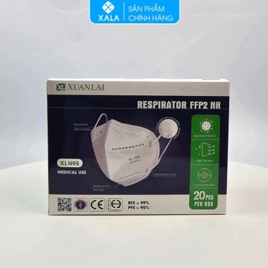 Khẩu Trang N95 Xuân Lai Không Van 80 Cái 5 Lớp Bụi Mịn Quai Đeo Mềm Mại 29.500 VND 3 Khẩu Trang N95 Xuân Lai Không Van 80 Cái 5 Lớp Bụi Mịn Quai Đeo Mềm Mại 29.500 VND 3