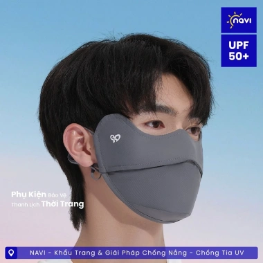 Khẩu Trang Nam Navi Vải Thun Lạnh UPF 50+ Chống UV Bảo Vệ Da Thoáng Mát Thời Trang Giá 45.000 5 Khẩu Trang Nam Navi Vải Thun Lạnh UPF 50+ Chống UV Bảo Vệ Da Thoáng Mát Thời Trang Giá 45.000 5
