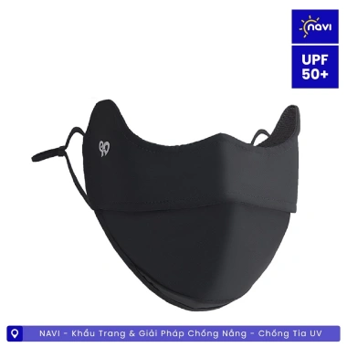 Khẩu Trang Nam Navi Vải Thun Lạnh UPF 50+ Chống UV Bảo Vệ Da Thoáng Mát Thời Trang Giá 45.000