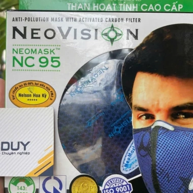 Khẩu trang NEOMASK NC95 Than hoạt tính - Đeo gáy, bảo vệ sức khỏe, giá 55.860₫ 5