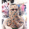 Khẩu trang ninja 2 mặt che kín mặt cổ trán - Chống nắng, bụi, vải mềm, màu ngẫu nhiên, 35.000đ