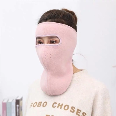 Khẩu trang ninja che cổ tai dán gáy vải nỉ chống nắng, chạy xe, nam nữ - Giá 25.150đ 2