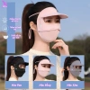 Khẩu Trang Ninja Toàn Mặt 2 Lớp Nón Lưỡi Trai UPF 50+ Chống Nắng 99% UV - 65k 2