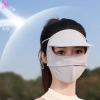 Khẩu Trang Ninja Toàn Mặt 2 Lớp Nón Lưỡi Trai UPF 50+ Chống Nắng 99% UV - 65k 3