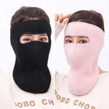 Khẩu trang ninja vải nỉ che kín mặt, chống nắng, chống bụi, nhiều màu nam & nữ