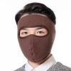 Khẩu trang ninja vải nỉ che kín mặt, chống nắng, chống bụi, nhiều màu nam & nữ 9
