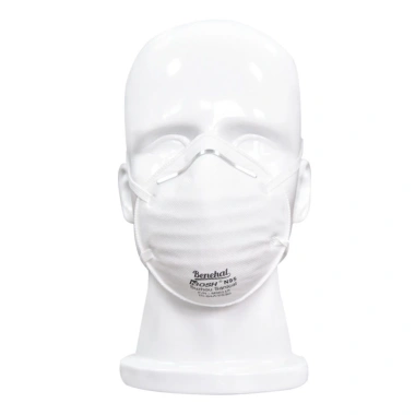 Khẩu trang NIOSH N95 BENEHAL MS6.115 dạng cup chính hãng 20 cái màu trắng chống bụi mịn kháng khuẩn