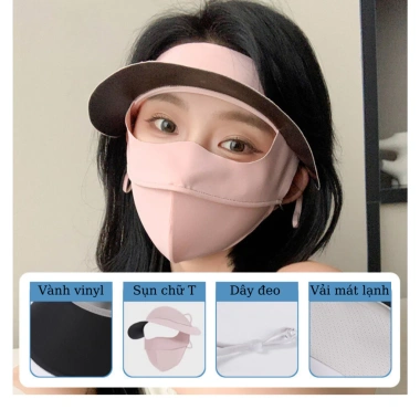 Khẩu Trang Nón Chống Nắng UV UPF 50+ Thời Trang Hàn Quốc Chính Hãng Giá 62.000đ 5