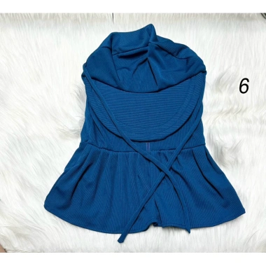 Khẩu trang nón nữ chống nắng vải thun lạnh, mẩu che trán, khóa kéo, dây cột 8