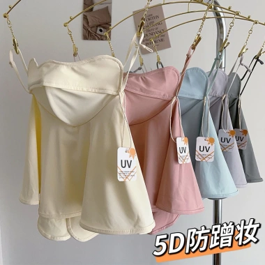 Khẩu Trang Nữ 5D Chống Nắng UV UPF50+ Che Full Mặt Cổ, Thun Lạnh Mỏng Mát - 54k 2 Khẩu Trang Nữ 5D Chống Nắng UV UPF50+ Che Full Mặt Cổ, Thun Lạnh Mỏng Mát - 54k 2