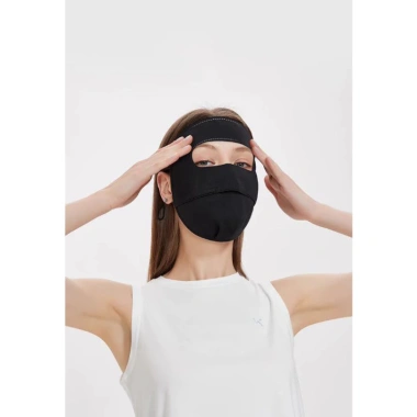 Khẩu Trang Nữ Toàn Mặt Chống UV Hitechlife Hai Lớp, Nút Điều Chỉnh Size, Thoáng Khí - 6.000₫