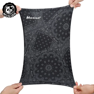 Khẩu trang nửa mặt Musion lụa lạnh, khăn đa năng chống UV làm băng đô và khăn choàng đầu 7 Khẩu trang nửa mặt Musion lụa lạnh, khăn đa năng chống UV làm băng đô và khăn choàng đầu 7
