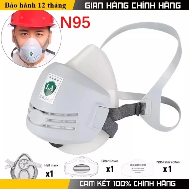 Khẩu trang phòng độc kèm tấm lọc PM2.5, chống độc, bụi, vi khuẩn - Giá 35.000đ