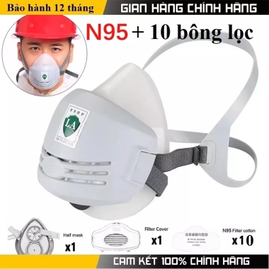 Khẩu trang phòng độc kèm tấm lọc PM2.5, chống độc, bụi, vi khuẩn - Giá 35.000đ 10 Khẩu trang phòng độc kèm tấm lọc PM2.5, chống độc, bụi, vi khuẩn - Giá 35.000đ 10