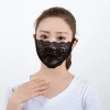 Khẩu Trang Ren Đen Nữ Chống Nắng, Thoáng Khí, Gợi Cảm - Giá 33.480₫ 4