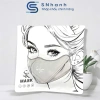 Khẩu trang Sakii Nhật Bản UVF 50+ chống nắng, điều chỉnh dây, chỉ 57.5k 10