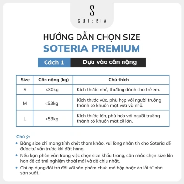 Khẩu trang Soteria Black ST1.091 N95 BFE PFE 99% lọc bụi 0.1µm S M L - Giá 250.000₫