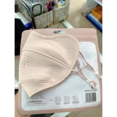 Khẩu trang su nỉ 3D form to nam nữ chống nắng UV, thoáng khí, giặt được, đa màu thời trang – 49.000đ 5