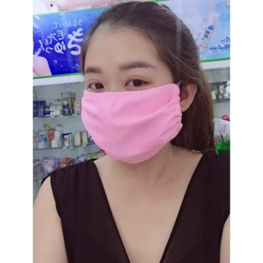 Khẩu Trang Thun Lạnh Nhật Bản Chống UV, Che Hết Khuôn Mặt, Dày Dặn, Mát Mịn, Thấm Hút Mồ Hôi - Giá 45.000 2