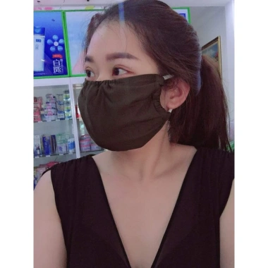 Khẩu Trang Thun Lạnh Nhật Bản Chống UV, Che Hết Khuôn Mặt, Dày Dặn, Mát Mịn, Thấm Hút Mồ Hôi - Giá 45.000 6