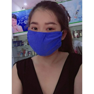 Khẩu Trang Thun Lạnh Nhật Bản Chống UV, Che Hết Khuôn Mặt, Dày Dặn, Mát Mịn, Thấm Hút Mồ Hôi - Giá 45.000 7