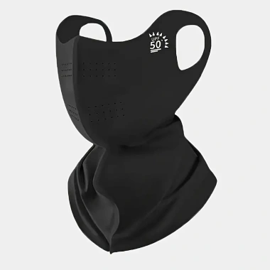 Khẩu trang thun lụa lạnh chống UV che cổ che mặt 3D thoáng khí, không bí da, phủ kín, giá chỉ 24.711₫