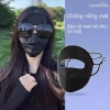 Khẩu Trang Toàn Mặt Chống UV Nắng - Lụa Băng 2 Lớp Kiểu Ninja Bảo Vệ Tối Đa