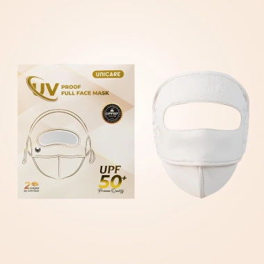 Khẩu trang toàn mặt Unicare 2 lớp vải cao cấp chống nắng UPF50+ chỉ 105.000 VND 7