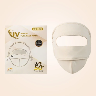 Khẩu trang toàn mặt Unicare 2 lớp vải cao cấp chống nắng UPF50+ chỉ 105.000 VND 10