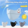 Khẩu trang trẻ em chống nắng UV thoáng khí 2 lớp, mềm mại, có nút chỉnh dây, phù hợp 3‑12 tuổi – Giá 38.000₫ 2