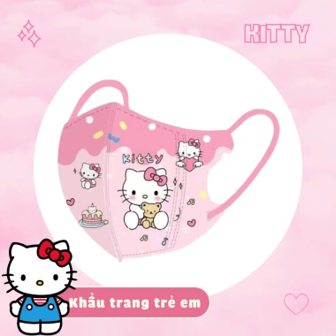 Khẩu trang trẻ em dùng một lần, thoáng khí, họa tiết hoạt hình, đóng gói riêng, an toàn, 16.800đ 10 Khẩu trang trẻ em dùng một lần, thoáng khí, họa tiết hoạt hình, đóng gói riêng, an toàn, 16.800đ 10